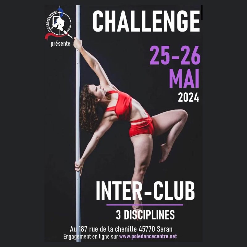 Challenge Pole dance, Cerceau et Tissu Mai 2024